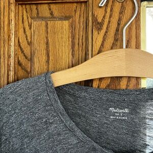 Madewell Charcoal Short Sleeve Tee